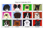 Click here for a close up of Dog Art 2012