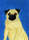 Pug Painting A2
