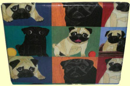 Pug Gift Wrap