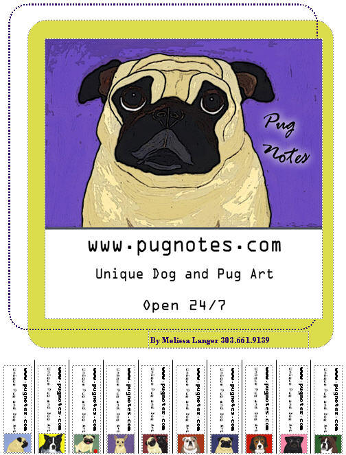 Sample of a Pug Flyer