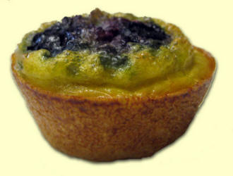 Quinoa Quiche - Blueberry