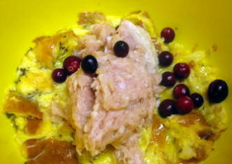 Mix the ingredients.