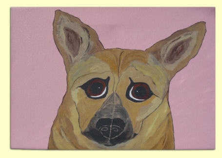 Canvas Transfer - Dutch Shepherd