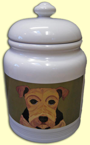 Cookie Jar - Airedale Design