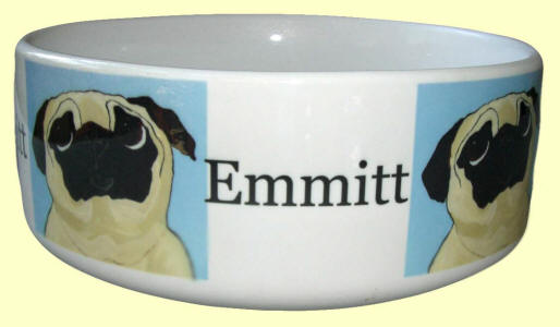 Custom Dog Bowl - Choose the breed and name!