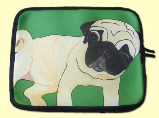 Laptop Cover - Pug Design A77
