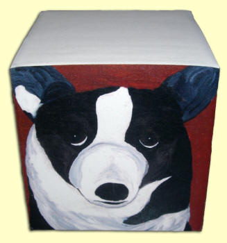 Note Cube - Corgi