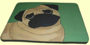 Mousepad - Pug Design A35