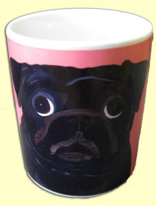 Mug Front - Pug Design A50