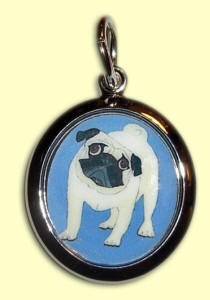 Pendant - Pug Design A26