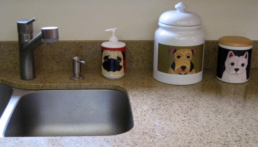 Collect the whole set - Soap dispenser, Cookie Jar and Canister