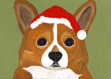 (HCOR) - Holiday Corgi