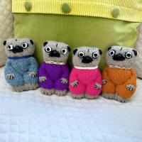 Pug Woolies - Art Dolls